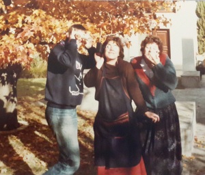 Claudia Shneider (left) Theresa Jo (middle)